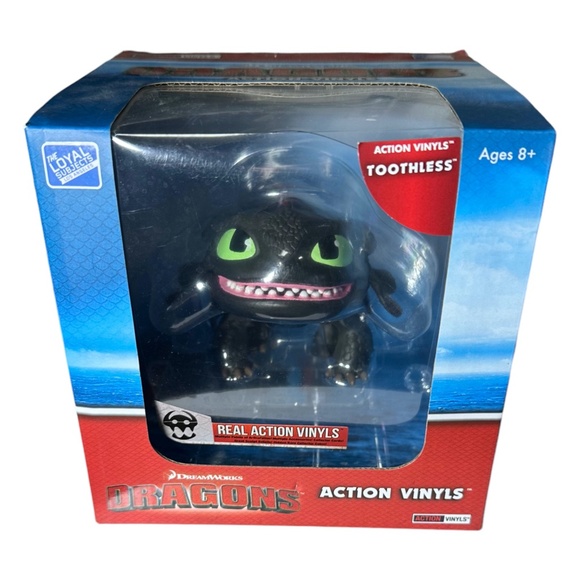The Loyal Subjects How to Train Your Dragon Toothless Action Vinyl - Picture 1 of 6